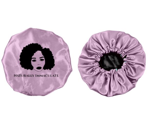 Reversible Silk Lavender Bonnet