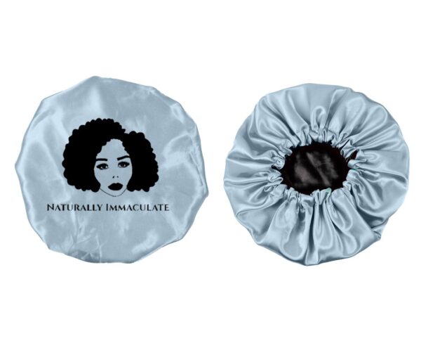 Sky Reversible Silk Bonnet