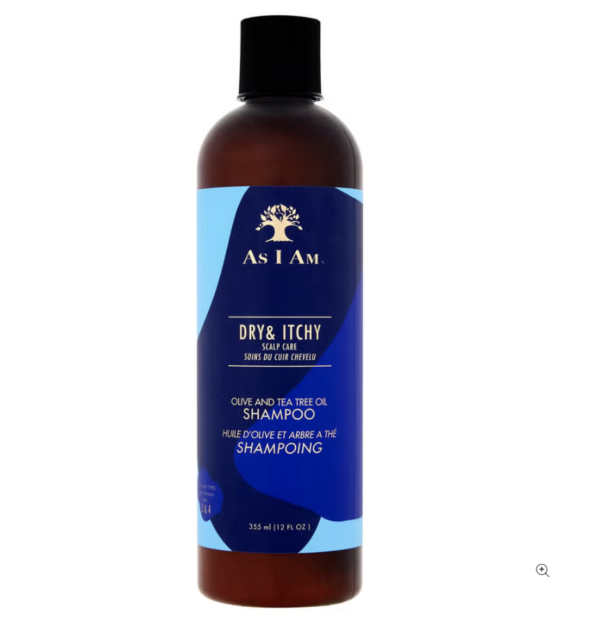 As I Am Dry and Itchy Scalp Care Olive and Tea Tree Oil Shampoo 355ml